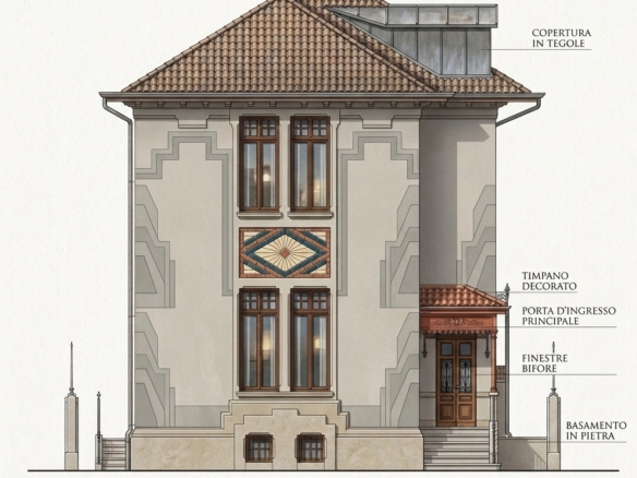 Milano Esclusivo Villino d’Epoca “Città Giardino”